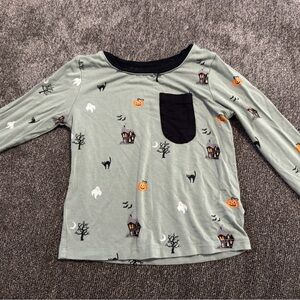 Kyte BABY Green Halloween Long Sleeve Shirt